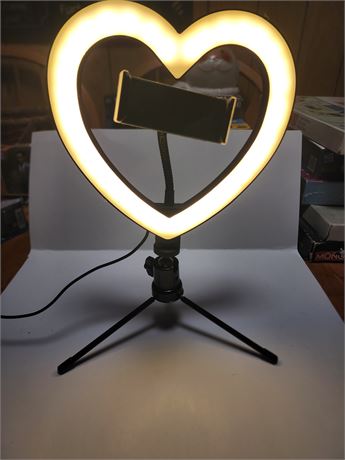 heart phone light
