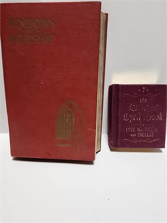 1954 Windows of worship book, The witch's spell book