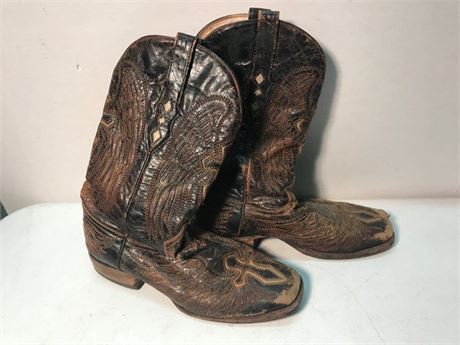 Corral Vintage Cowboy Boots Size 8 1/2D