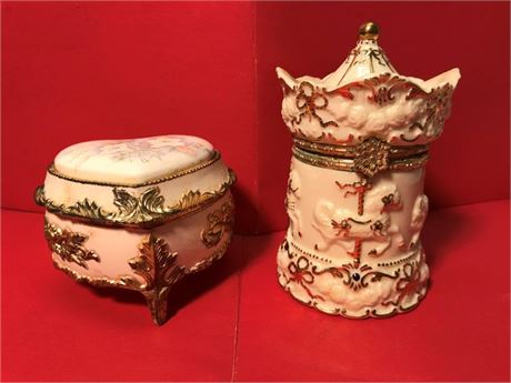 2 Keepsake Music Boxes