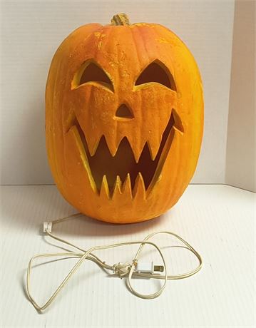 Light up pumpkin
