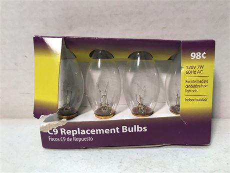 C9 Replacement Bulbs