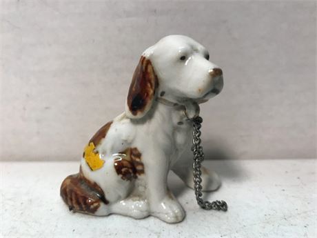 Vintage Ceramic Spaniel Figurine