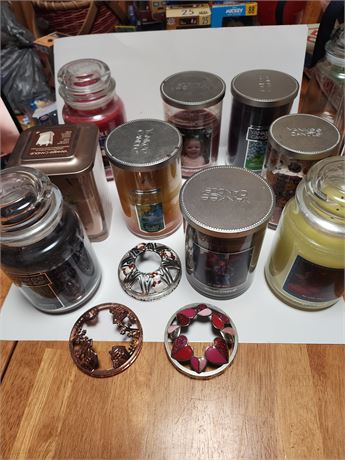 Yankee candles used
