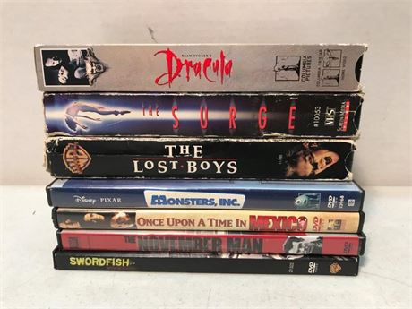 DVDs & VHSs