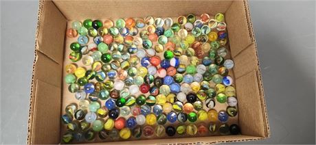 Various Collectible Marbles. Some Glow