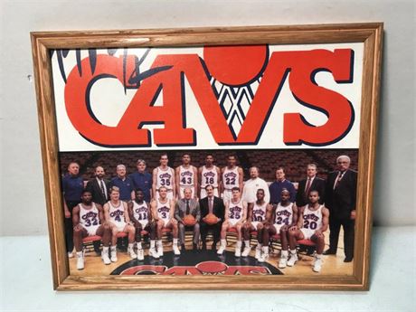 Cleveland Cavs 1990's Team Photo