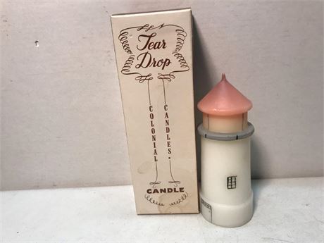 Colonial Candle Tear Drop #612 Lighthouse