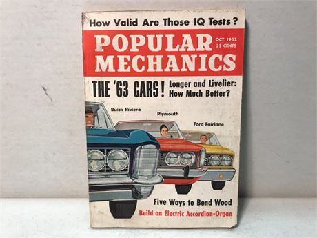 October 1962 Popular Mechanics