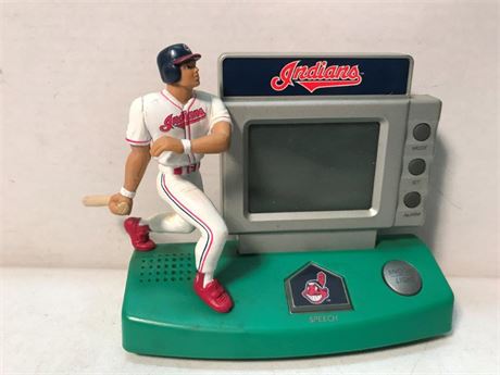 Cleveland Indians Clock