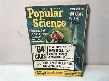 July 1963 Popular Science Magazine