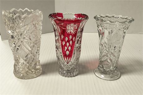 Lead Crystal Vases