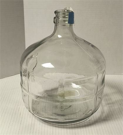 Large Clear Glass Jar