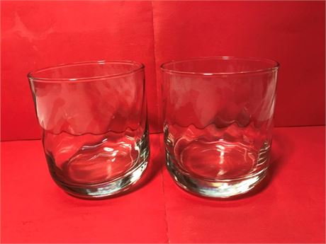 2 Whiskey/Bourbon Glasses