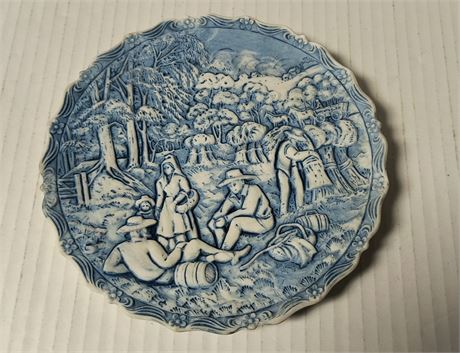 Fenton Vintage Harvest Plate