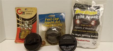 Gas caps and misc car parts