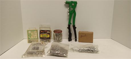 Rivet gun and Rivets