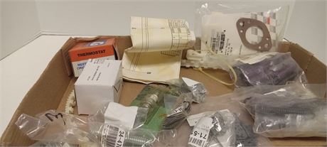Lot of car parts