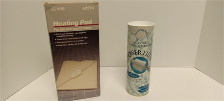 Heating Pad & Shower Filter