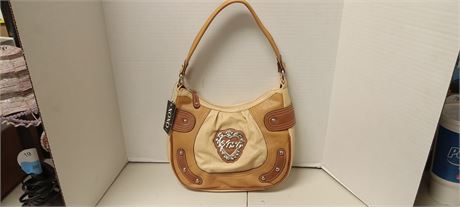 XOXO Kensington Tan Multicolor Purse