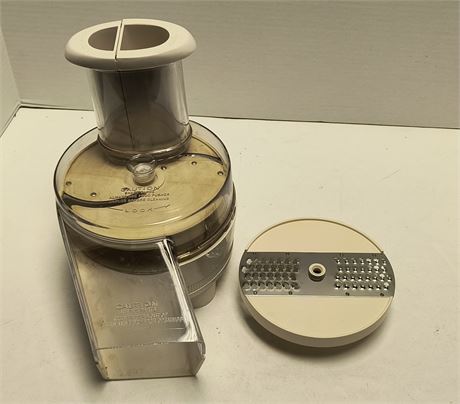Food processor piece