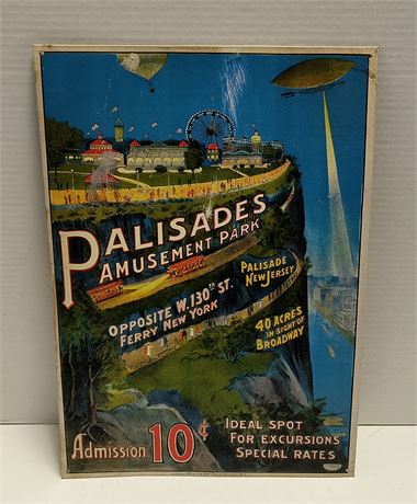 Metal sign