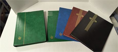 Various Collectible Stamp Albums