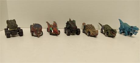 Lot Of Dinosaur Toy Cars