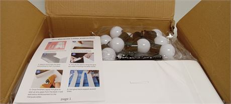 Marquee Letter Pre Cut Kit With String Lights. Letter U