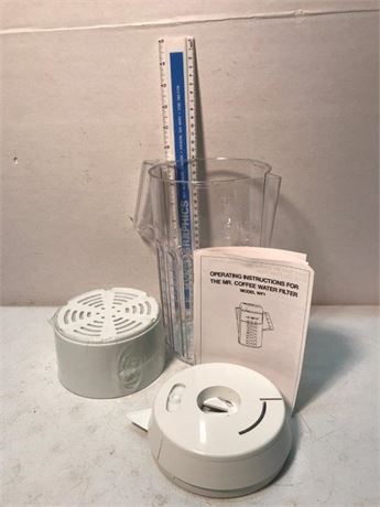Mr. Coffee Pitcher & Water Filter