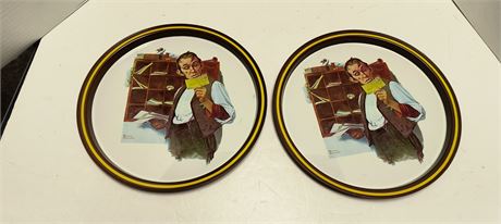 Norman Rockwell Trays