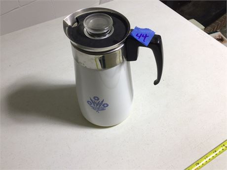 Corning Ware 1960 Stovetop Percolator Coffee Pot
