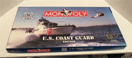 U.S. Coast Guard Edition Monopoly Board Game