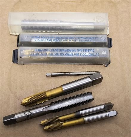 Lot Of Spiral Point Cutting Taps