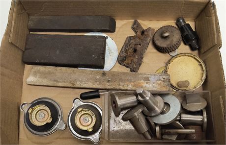 Sparpening Stones & Gas Caps & Misc. Tools