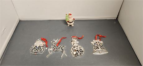 Lenox Metal Christmas Ornaments