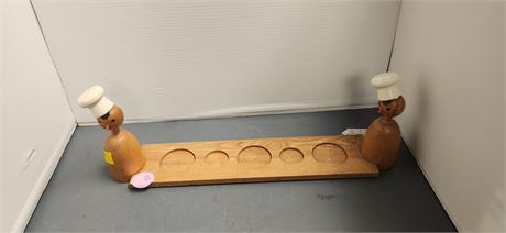 Mid Century Condiment Caddy