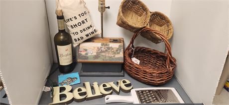 Lot Of Misc. Home Decorations