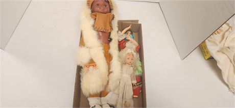Lot Of Collectible Dolls