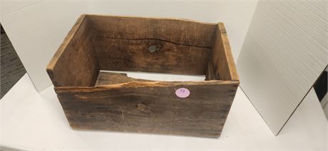 Wooden Crate