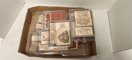 Stampin Up Wood Stamp Sets