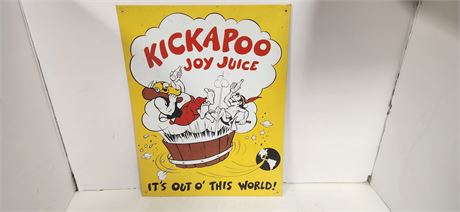 Collectible Metal Sign