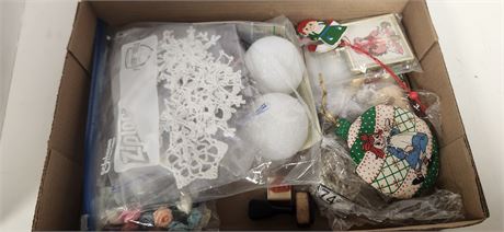 Lot Of Misc. Christmas Decorations