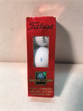 Titleist DT Spin Golf Ball Sleeve
