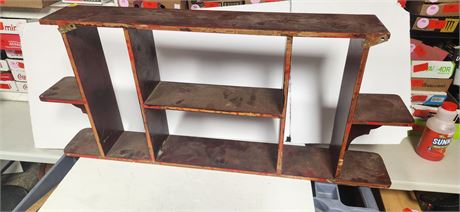 Wood Display Wall Shelf