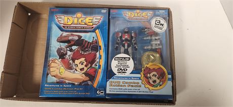 Dice Adventures In Space DVD & Action Figure
