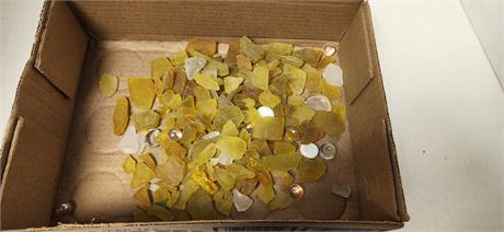 Yellow Sea Glass Rocks