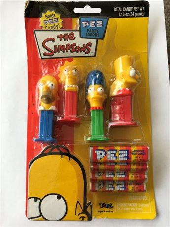 The Simpsons Pez Dispensers