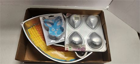 Cake Molds & Bunny Cookie Cutter
