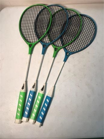4 Badminton Rackets
